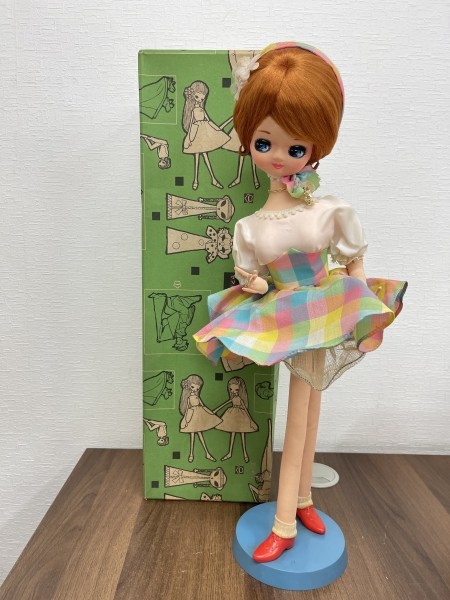 『さくら人形　ポーズ人形　箱入り　昭和レトロ』をお買取り致しました。